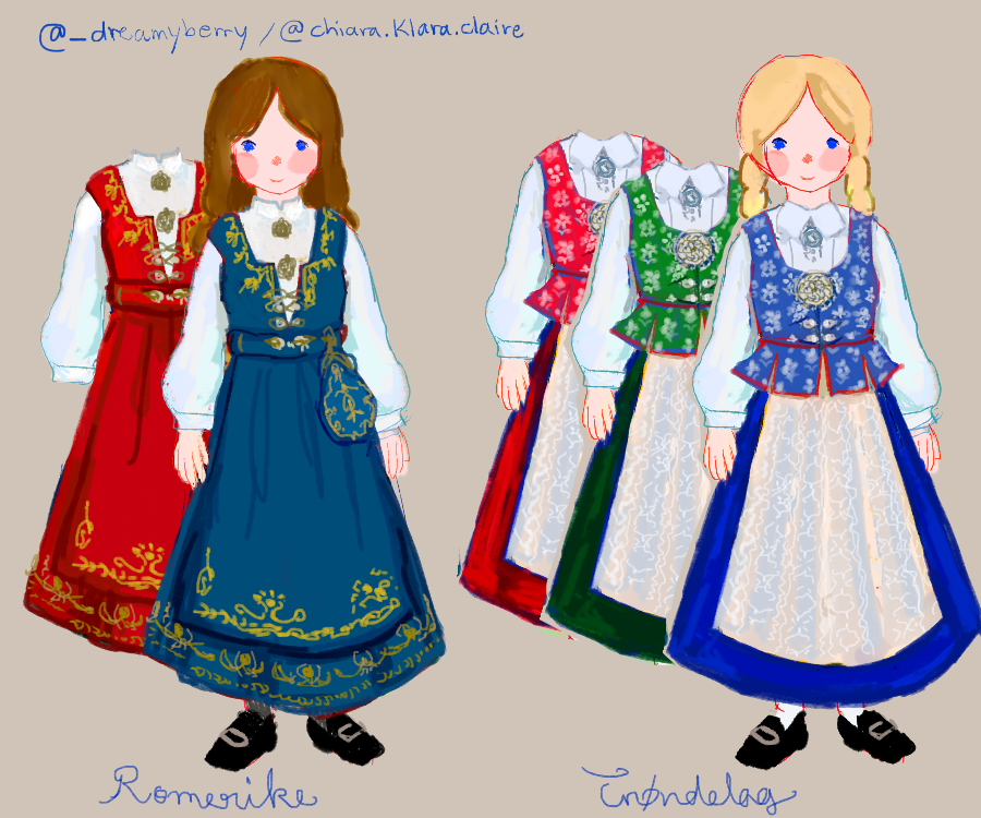 Bunad: Norway’s iconic folk costumes – a Polyglot illustrating Scandinavia
