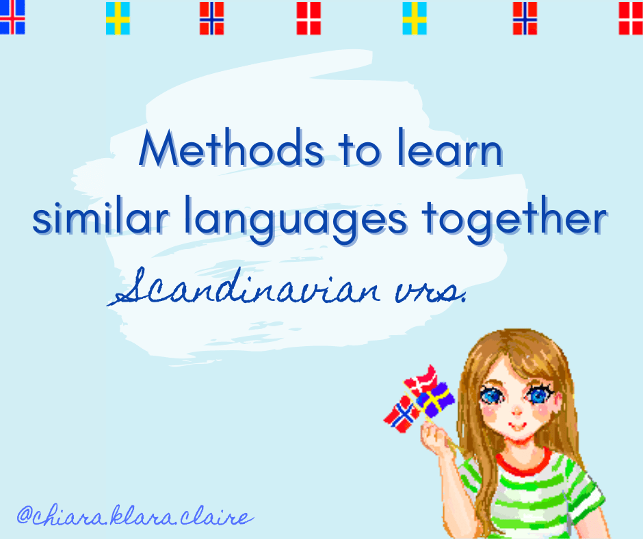 How I learned all Scandinavian languages (and more)- Anchor language&nbsp;method