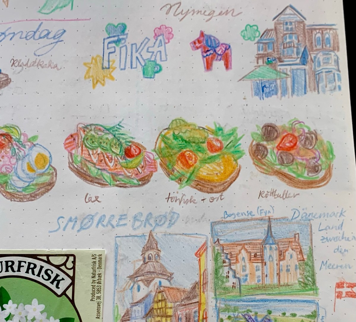 Fika in Nijmegen, lunch with&nbsp;smørrebrød