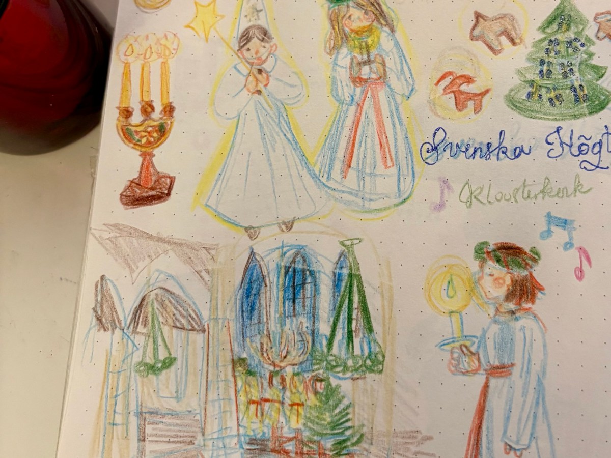 Lucia concert (and a Lussekatt) in Den&nbsp;Haag