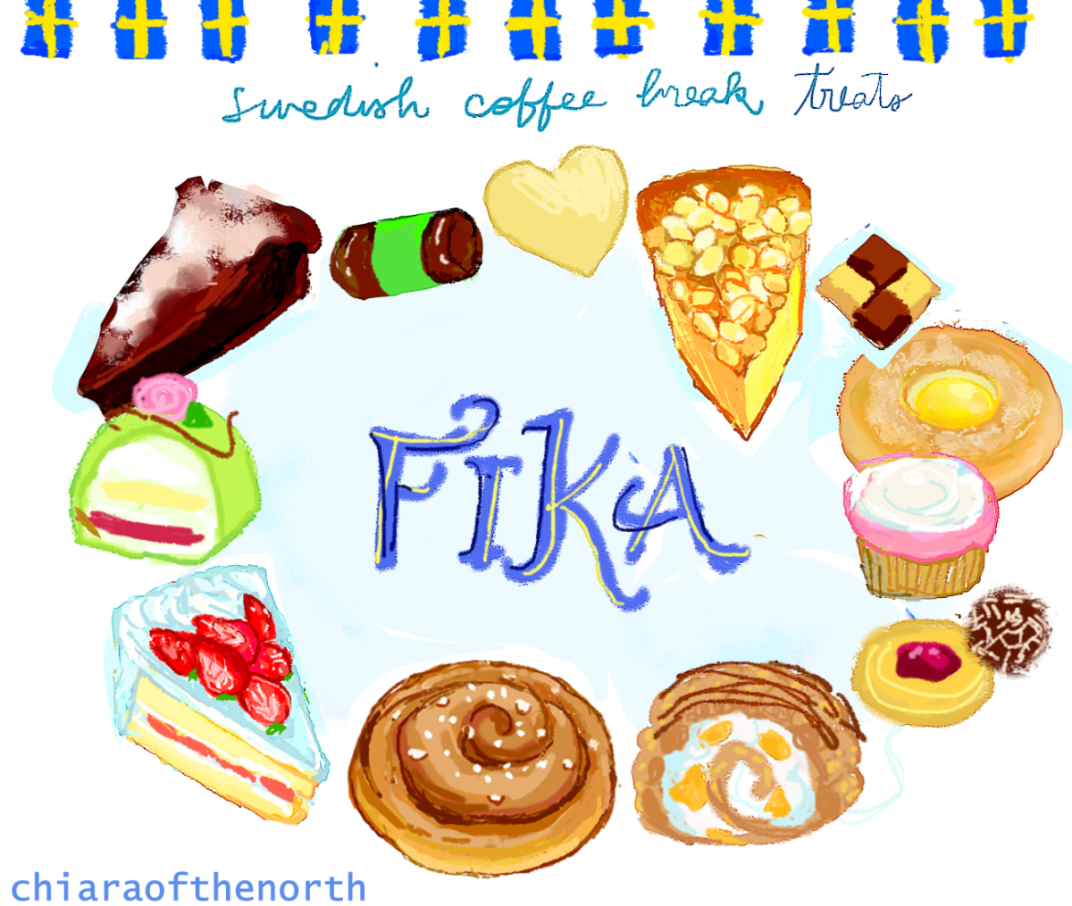 swedish pastries cookies cakes fika